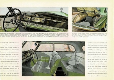 Mercedes-Benz 300 Modellprogramm 1952 Liska Automobilprospekt (8942)